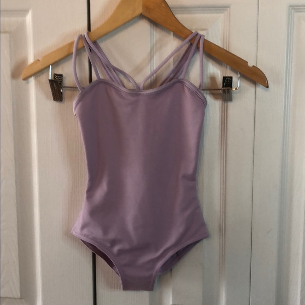 Lilac SET Purple SC Capezio Leotard & dance shorts